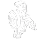 2732000201 - : Parts Kit, Water Pump for Mercedes-Benz Image