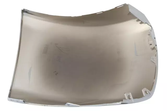 Bright Chrome Driver Side Front Bumper Impact Bar End Cap - GM (22796186)