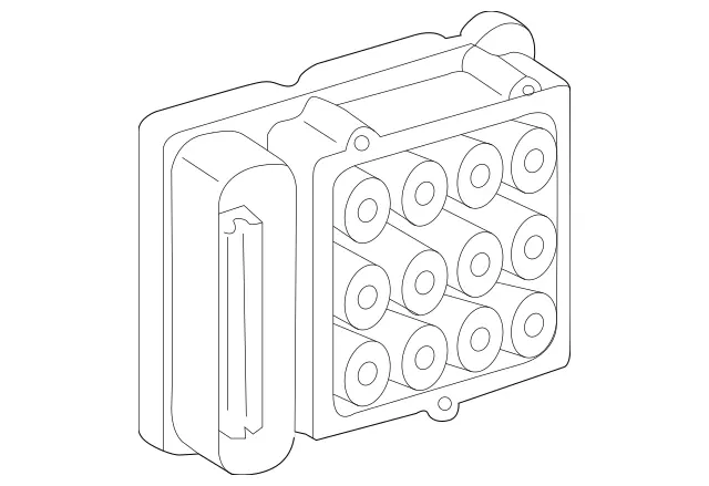 1729006309 - Brake System: Repair Kit, Control Unit for Mercedes-Benz: SLC300, SLC43 AMG, SLK250, SLK300, SLK350 Image image