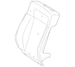 2129102816 - Driver Seat: Padding for Mercedes-Benz Image