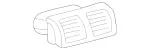 21083000547132 - Body: Vent Grille for Mercedes-Benz Image