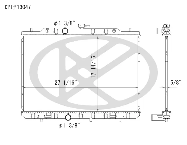 A13047 - Cooling Systems: Koyorad Radiator for Koyo Image
