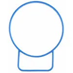 61158 - : Fuel Injection Throttle Body Mounting Gasket for FEL-PRO Image