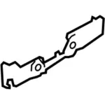 8A8Z7463386CE - Body: Inner Cover for Lincoln: MKT Image