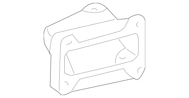 1132232804 - Engine: Front Mount Bracket for Mercedes-Benz Image