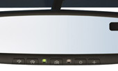 H501SXA201 - Interior: Auto-Dimming Mirror W/Compass &amp; Homelink for Subaru Image