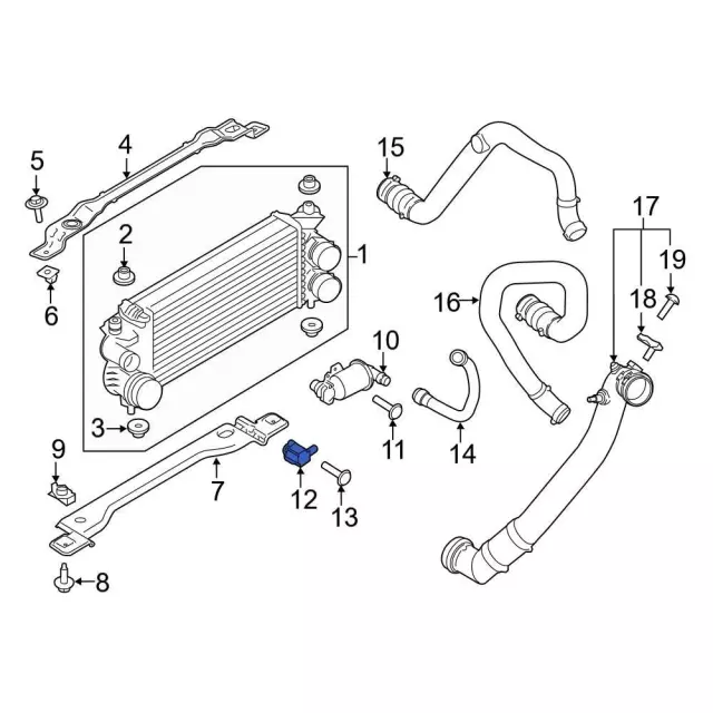 Valve - Ford (KL3Z-9U465-B)