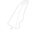 21392005048S77 - Body: Bolster Pad for Mercedes-Benz Image