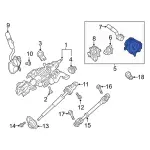 LC3Z3F791BC - : Column Housing for Ford: F-250 Super Duty Image