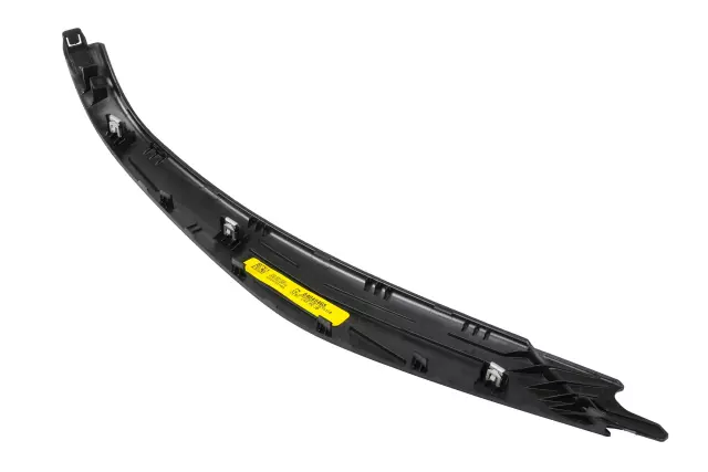 Jet Black Front Driver Side Door Armrest Cover Trim - GM (84045468)