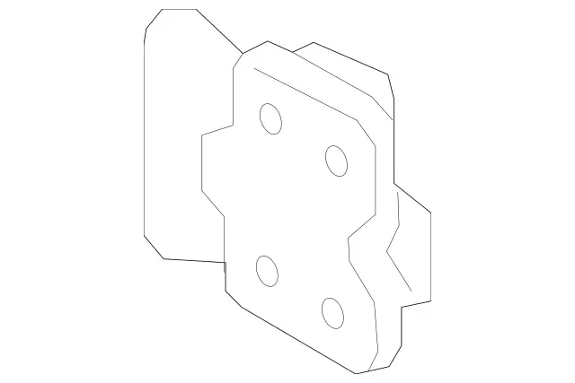 463720430364 - Front Door: Hinge for Mercedes-Benz Image