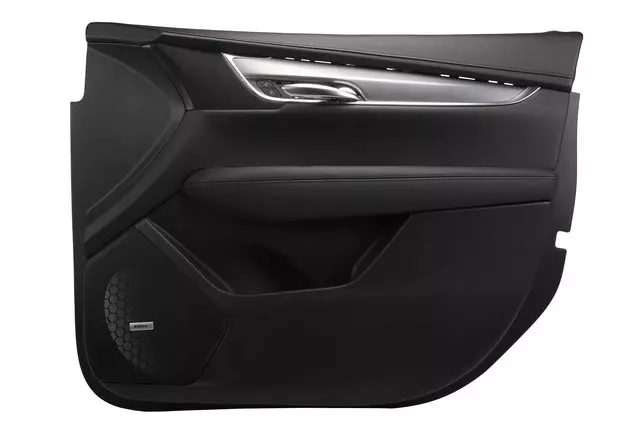 Black Front Passenger Side Door Trim - GM (84660532)