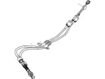 8S4Z7E395A - Manual Transmission: Shift Control Cable for Ford: Focus Image