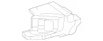 1678990900 - : Stowage Tray for Mercedes-Benz Image