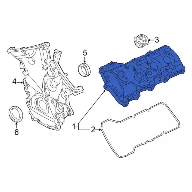 Valve Cover - Ford (BR3Z-6582-V)