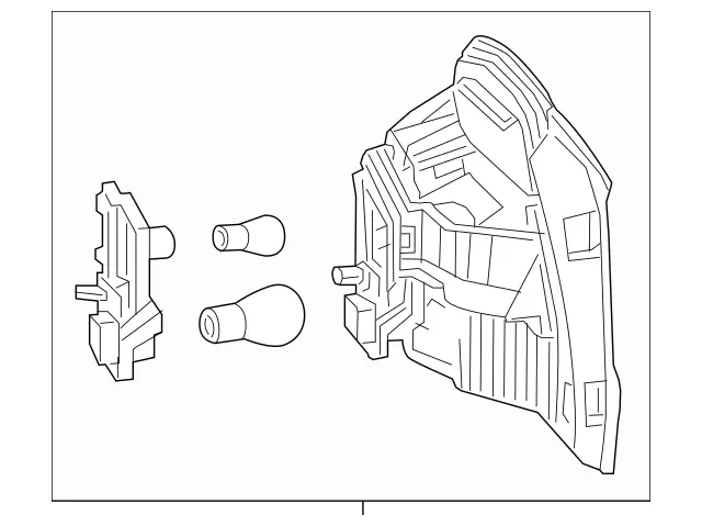 246906190164 - : Rear Lamp Combination for Mercedes-Benz Image