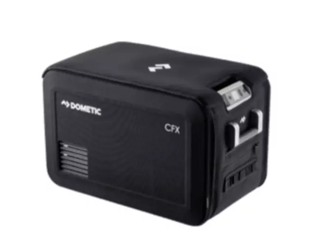 19432534 - Cargo Management: Cooler Protective Cover By Dometic for Buick: Enclave, Encore, Encore GX, Envision, Envista, Regal Sportback, Regal TourX | Cadillac: CT4, CT5, CT6, Escalade, Escalade ESV, LYRIQ, XT4, XT5, XT6 | Chevrolet: Blazer, Bolt EUV, Bolt EV, Camaro, Colorado, Equinox, Express 2500, Express 3500, Express 4500, Impala, Malibu, Silverado 1500, Silverado 1500 LTD, Silverado 2500 HD, Silverado 3500 HD, Silverado EV, Sonic, Spark, Suburban, Tahoe, Trailblazer, Traverse, Trax | GMC: Acadia, Canyon, Savana 2500, Savana 3500, Savana 4500, Sierra 1500, Sierra 1500 Limited, Sierra 2500 HD, Sierra 3500 HD, Terrain, Yukon, Yukon XL Image