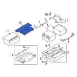 ML3Z1645026AB - Electrical: Battery Cover for Ford Image