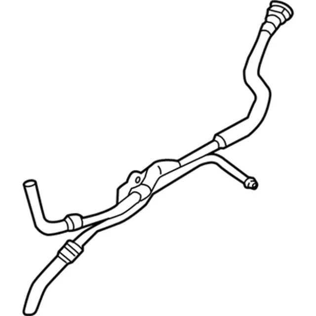 HD9Z7R081F - : Automatic Transmission Oil Cooler Hose Assembly for Ford Image