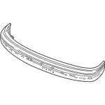 YL3Z17757AAA - Body: Face Bar for Ford: F-150, F-250, F-250 HD, F-350, F-Super Duty Image