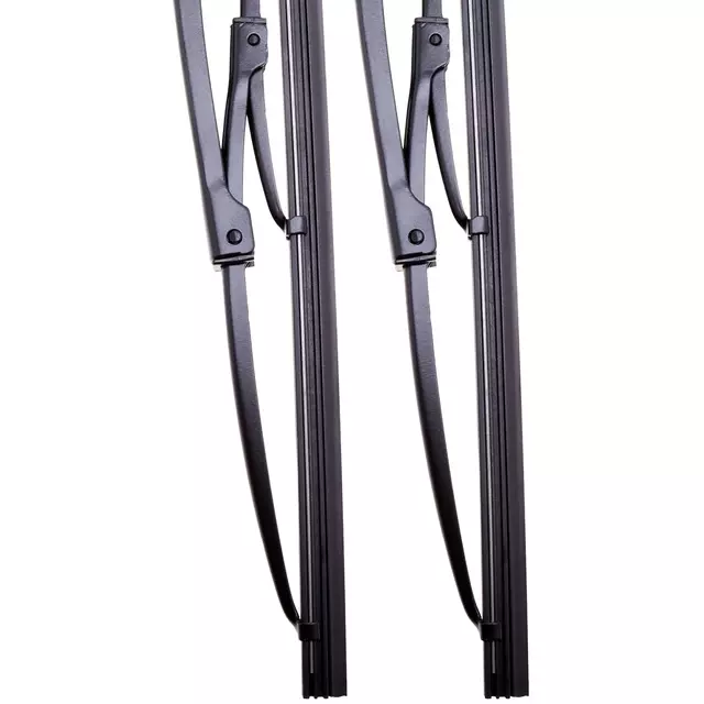 84417 - Wiper and Washer: Conventional All Season Metal Wiper Blade for Acura: TLX | BMW: 528i | Chevrolet: Cavalier, Cobalt, Tracker | Chrysler: Prowler | Dodge: Caliber, Colt, Ram 50 | Ford: Expedition | Honda: Accord, CR-V, CRX, Odyssey | Hummer: H2, H3, H3T | Hyundai: Excel | INFINITI: EX35, EX37, G35, G37, I30, I35, JX35, Q50, Q60, QX50, QX60 | Isuzu: Trooper, VehiCROSS | Jaguar: XF | Jeep: Wrangler | Land Rover: Range Rover | Lexus: LFA, LS460, LS600h | Lincoln: Navigator | Mazda: 3, CX-9, MPV | Mercedes-Benz: E320, E350, E500, E55 AMG, E63 AMG, ML320, ML350, ML430, ML500, ML55 AMG | Mitsubishi: Eclipse, Galant, Lancer, Mirage, Montero Sport, Outlander, Outlander PHEV, Precis, Sigma | Nissan: Altima, Maxima, Pathfinder, Rogue, Sentra, Versa | Oldsmobile: Alero | Pontiac: G5, Grand Am, Sunfire, Vibe | Saab: 9-2X | Scion: iA | Subaru: Forester, Impreza, Justy, Legacy, Outback | Suzuki: Sidekick, X-90 | Toyota: 4Runner, Avalon, Camry, Corolla, Cressida, Matrix, Pickup, Previa, Prius, RAV4, Sienna, Tacoma, Yaris, Yaris iA | Volvo: 240, 850, V70 Image