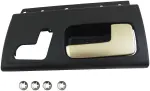80461 - : Interior Door Handle Front Right Kit  Chrome Lever Black Housing for Dorman Image