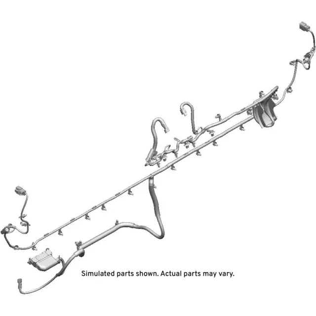 84819645 - Body: Harness for Chevrolet: Silverado 2500 HD, Silverado 3500 HD | GMC: Sierra 2500 HD, Sierra 3500 HD Image