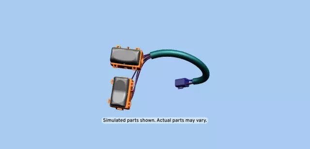 25810336 - Body: Lumbar Switch for Chevrolet: Colorado | GMC: Canyon | Hummer: H3, H3T Image