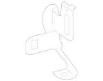 2135240340 - Chassis Sheet Metal/Air Intake: Holder for Mercedes-Benz Image
