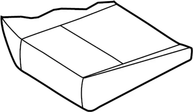 883204W204 - Body: Cushion Cover for INFINITI: QX4 Image