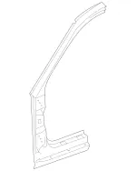 2116371120 - Side Panels: Pillar for Mercedes-Benz Image