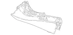 21368011035F30 - : Housing, Center Console for Mercedes-Benz Image