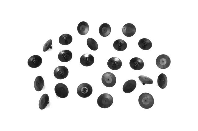 20064875 - Body: Insulator Pad Retainer for Buick: Century, Commercial Chassis, Electra, Enclave, Encore, Encore GX, Envision, Envista, LaCrosse, LeSabre, Park Avenue, Rainier, Reatta, Regal, Rendezvous, Riviera, Roadmaster, Skylark, Somerset, Somerset Regal | Cadillac: 60 Special, ATS, CT4, CT5, CT6, CTS, DeVille, Eldorado, Escalade, Escalade ESV, Escalade EXT, Fleetwood, OPTIQ, Seville, SRX, STS, XLR, XT4, XT5, XT6, XTS | Chevrolet: Avalanche, Avalanche 1500, Avalanche 2500, Beretta, Blazer, Blazer EV, Bolt EUV, Bolt EV, C/K Pickup, C1500, C2500, C3500, Camaro, Caprice, Cavalier, Celebrity, Classic, Corsica, Corvette, Cruze, Cruze Limited, El Camino, Equinox, Equinox EV, Express 1500, Express 2500, Express 3500, G10, G20, G30, Impala, Impala Limited, K1500 Pickup, K2500 Pickup, K3500 Pickup, Lumina, Lumina APV, Malibu, Malibu Limited, Monte Carlo, P20, P30, R10, R20, R2500, R30, R3500, S10, S10 Blazer, Silverado 1500, Silverado 1500 Classic, Silverado 1500 HD, Silverado 1500 HD Classic, Silverado 1500 LD, Silverado 1500 LTD, Silverado 2500, Silverado 2500 HD, Silverado 2500 HD Classic, Silverado 3500, Silverado 3500 Classic, Silverado 3500 HD, Sonic, Spark, Spark EV, SS, SSR, Suburban, Suburban 1500, Suburban 2500, Suburban C1500, Suburban C2500, Suburban K1500, Suburban K2500, Tahoe, Trailblazer, Trailblazer EXT, Traverse, Traverse Limited, Trax, V10, V20, V30, V3500, Venture, Volt | GMC: Acadia, Acadia Limited, C1500 Pickup, C2500 Pickup, C3500 Pickup, Caballero, Envoy, Envoy XL, Envoy XUV, G1500, G2500, G3500, Jimmy, Jimmy S15, K1500 Pickup, K2500 Pickup, K3500 Pickup, P2500, P3500, R1500 Pickup, R2500 Pickup, R3500 Pickup, S15, Savana 1500, Savana 2500, Savana 3500, Sierra 1500, Sierra 1500 Classic, Sierra 1500 HD, Sierra 1500 HD Classic, Sierra 1500 Limited, Sierra 2500, Sierra 2500 HD, Sierra 2500 HD Classic, Sierra 3500, Sierra 3500 Classic, Sierra 3500 HD, Sonoma, Suburban C1500, Suburban C2500, Suburban K1500, Suburban K2500, Syclone, Terrain, Typhoon, V1500, V2500, V3500, Yukon, Yukon XL, Yukon XL 1500, Yukon XL 2500 | Hummer: H2 | Oldsmobile: 88, 98, Alero, Aurora, Bravada, Calais, Custom Cruiser, Cutlass Calais, Cutlass Ciera, Cutlass Cruiser, Cutlass Supreme, Delta 88, Intrigue, LSS, Regency, Silhouette | Pontiac: Aztek, Bonneville, Firebird, Grand Am, Grand Prix, Montana, Solstice, Sunbird, Sunfire, Trans Sport | Saturn: Aura, Sky Image image