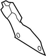 25233EM31A - Electrical: Antenna Bracket for Infiniti Image