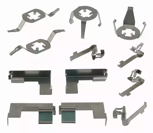 18K420X - : Front Disc Brake Caliper Hardware Kit with Clips for ACDelco Image