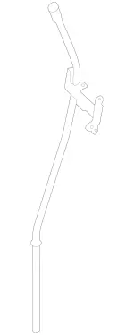 2710108201 - : Oil Dipstick Tube for Mercedes-Benz Image