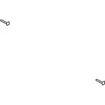 G3GZ54106A58A - Body: Rear Rail Assembly Rear Bracket for Lincoln: Continental Image