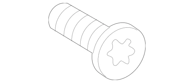 9900818 - Rear Seat Bench: Cylinder Fit Screw for Mercedes-Benz: AMG GT 43, AMG GT 55, AMG GT 63 Pro, GLS450, GLS580, GLS63 AMG, SL43 AMG, SL55 AMG, SL63 AMG, SL63 AMG S E Performance Image image