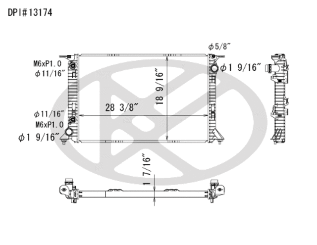 A13174 - : Koyorad Radiator for Koyo Image