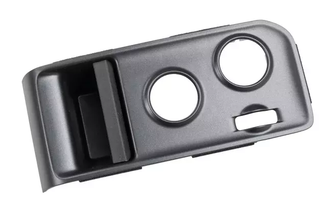 23476235 - : Black Carbon Metallic Driver Side Instrument Panel Center Trim Plate Applique for Chevrolet: Silverado 1500, Silverado 1500 LD, Silverado 2500 HD, Silverado 3500 HD | GMC: Sierra 1500, Sierra 1500 Limited, Sierra 2500 HD, Sierra 3500 HD Image