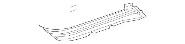 2116110222 - Body: Side Member for Mercedes-Benz Image