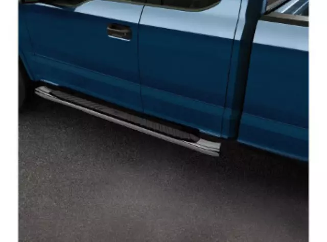 Step Bars - 5 Inch - Black - Supercrew - Ford (FL3Z-16450-FB)