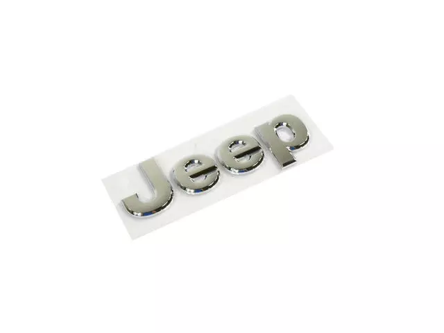 68364626AA - : Jeep Nameplate for Jeep: Compass, Patriot, Wrangler, Wrangler JK Image
