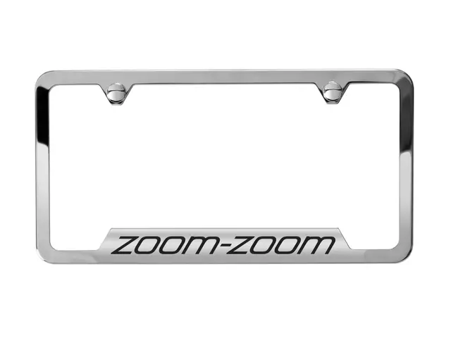 License Plate Frame, With Zoom-Zoom Logo - Mazda (0000-83-Z12)