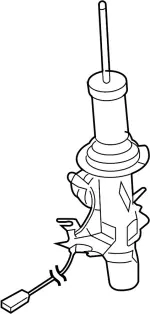 E6A116WY0A - : Suspension Strut for Infiniti Image