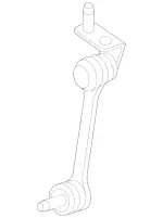 2303200489 - Front Axle: Rod for Mercedes-Benz: SL500, SL55 AMG, SL550, SL600, SL63 AMG, SL65 AMG Image