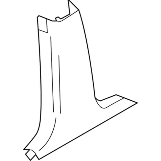 BT4Z7824356AB - Body: Lower Center Pillar Trim for Ford: Edge | Lincoln: MKX Image