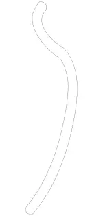 2167850101 - Sliding Roof: Hose for Mercedes-Benz: CL550, CL600, CL63 AMG, CL65 AMG Image