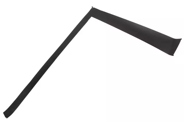 23366329 - Body: Rear Passenger Side Door Window Frame Front Blackout Tape for Buick: Enclave Image