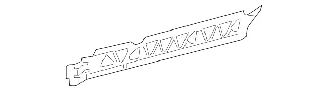 2306370944 - Side Panels: Stiffener for Mercedes-Benz: SL500, SL55 AMG, SL550, SL600, SL63 AMG, SL65 AMG Image image